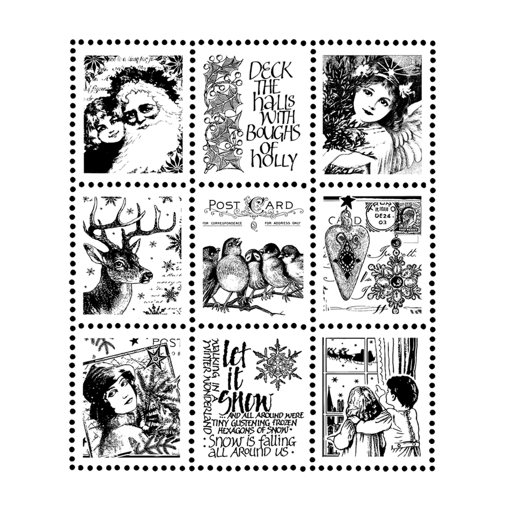Crafty Individuals - Unmounted Rubber Stamp - 307 - Vintage Tickets & –  Topflight Stamps, LLC