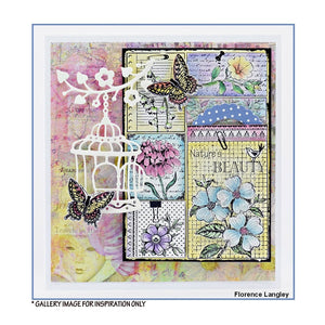 Crafty Individuals - Unmounted Rubber Stamp - 452 - Nature's Beauty