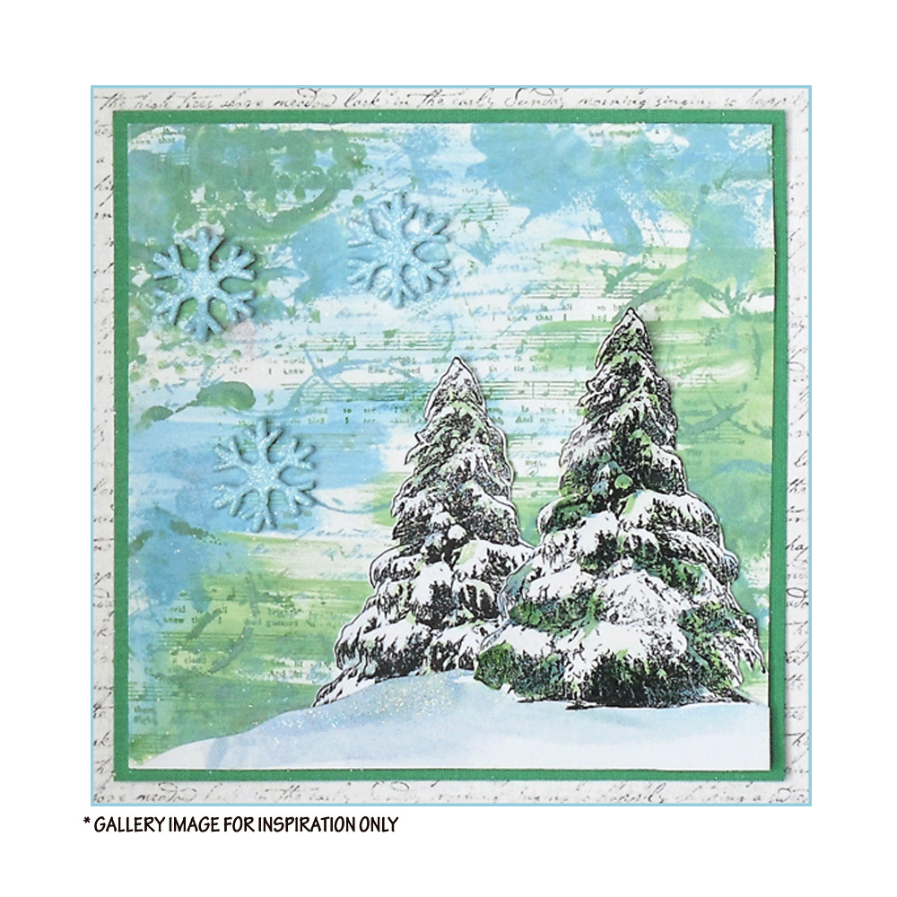 Crafty Individuals - Unmounted Rubber Stamp - 462 - Large Christmas Tree