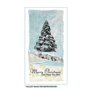 Crafty Individuals - Unmounted Rubber Stamp - 462 - Large Christmas Tree