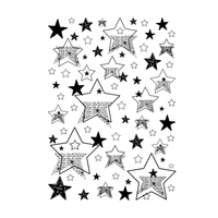 Crafty Individuals - Unmounted Rubber Stamp - 479 - Seeing Stars Background