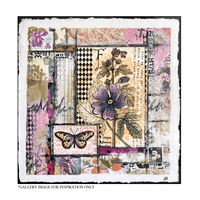 Crafty Individuals - Unmounted Rubber Stamp - 597 - Butterflies and Bees