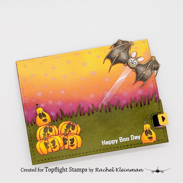 Craft Emotions - Clear Polymer Stamps - Halloween 1