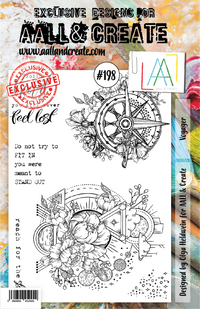 AALL & Create - A5 - Clear Stamps - 198 - Voyager