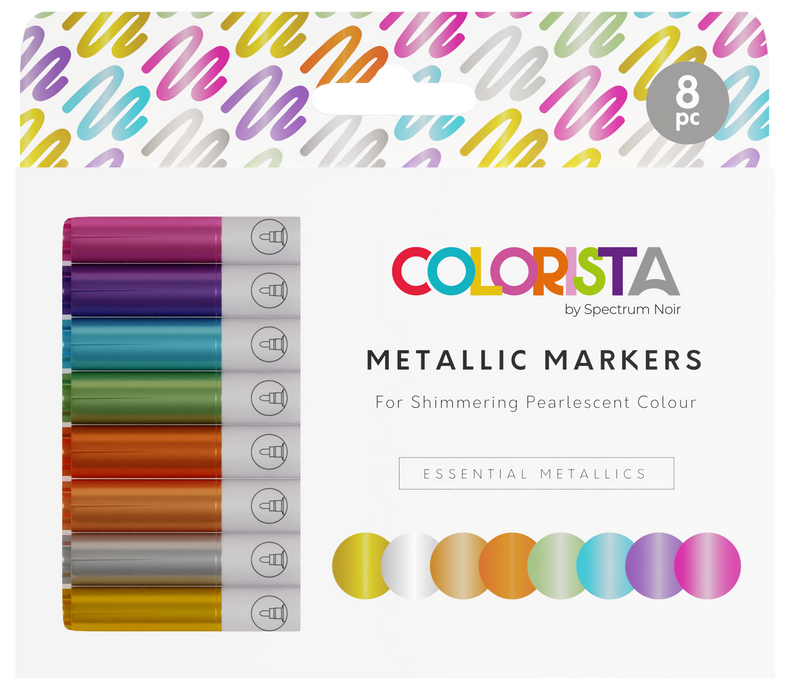 Spectrum Noir - Colorista - Metallic Markers - Essential Metallics