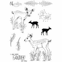Pink Ink Designs - Clear Photopolymer Stamps - A5 - Baby Fawn