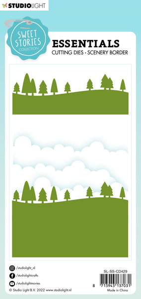 Studio Light - Essentials - Border Die - Scenery Border – Topflight ...