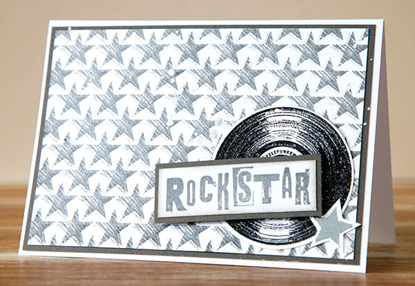 Darkroom Door - Rubber Stamp Set - Rockstar