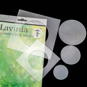 Lavinia - Acetate Circle Masks - Stencil