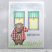 AALL & Create - A6 - Clear Stamps - 342 - Windows - Janet Klein
