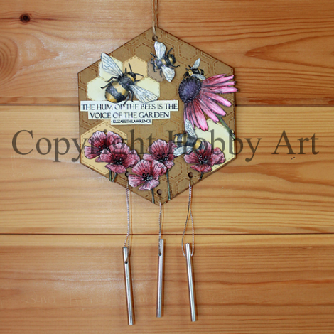 Hobby Art Stamps - Clear Polymer Stamp Set - A5 - Bee Friendly ...