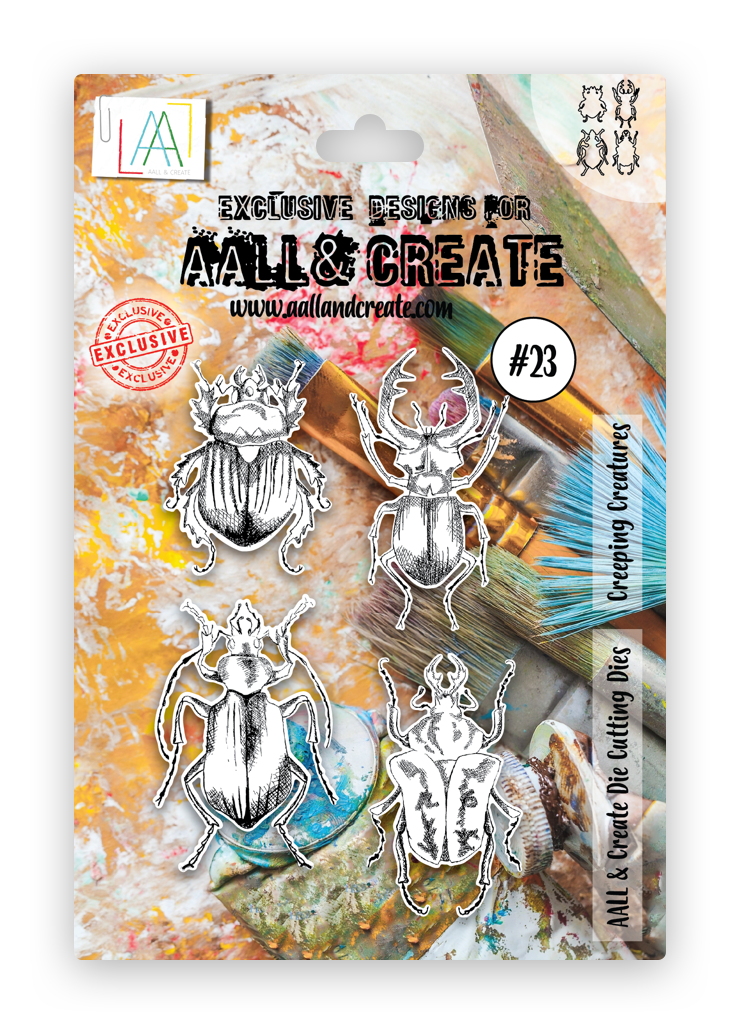 AALL & Create - Die Set - #23 - Creeping Creatures
