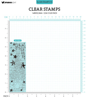 Studio Light - Grunge - Clear Stamp Set - Christmas Tree