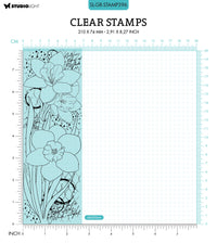 Studio Light - Grunge - Clear Stamp - Daffodil Flowers