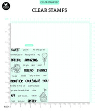 Studio Light - Creative Craftlab - Clear Stamp Set - A6 - Special Friend