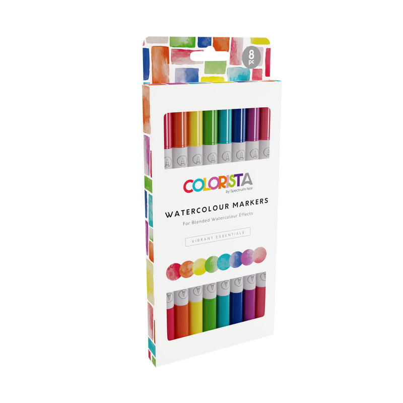 Spectrum Noir - Colorista - Watercolor Markers - Vibrant Essentials