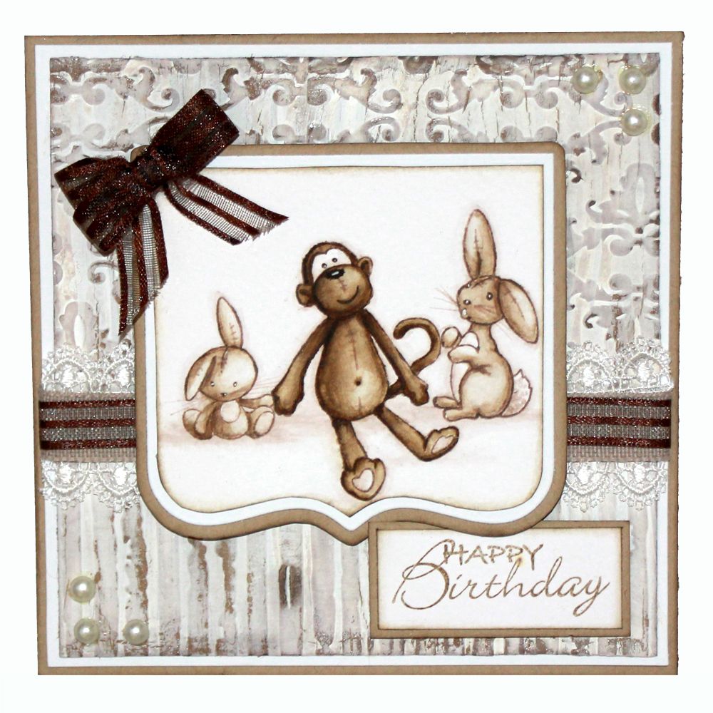Hobby Art Stamps - Clear Polymer Stamp Set - Toddlers & Toys (retired)