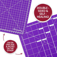 Hunkydory - Premier - Double Sided Cutting Mat - 8 x 8