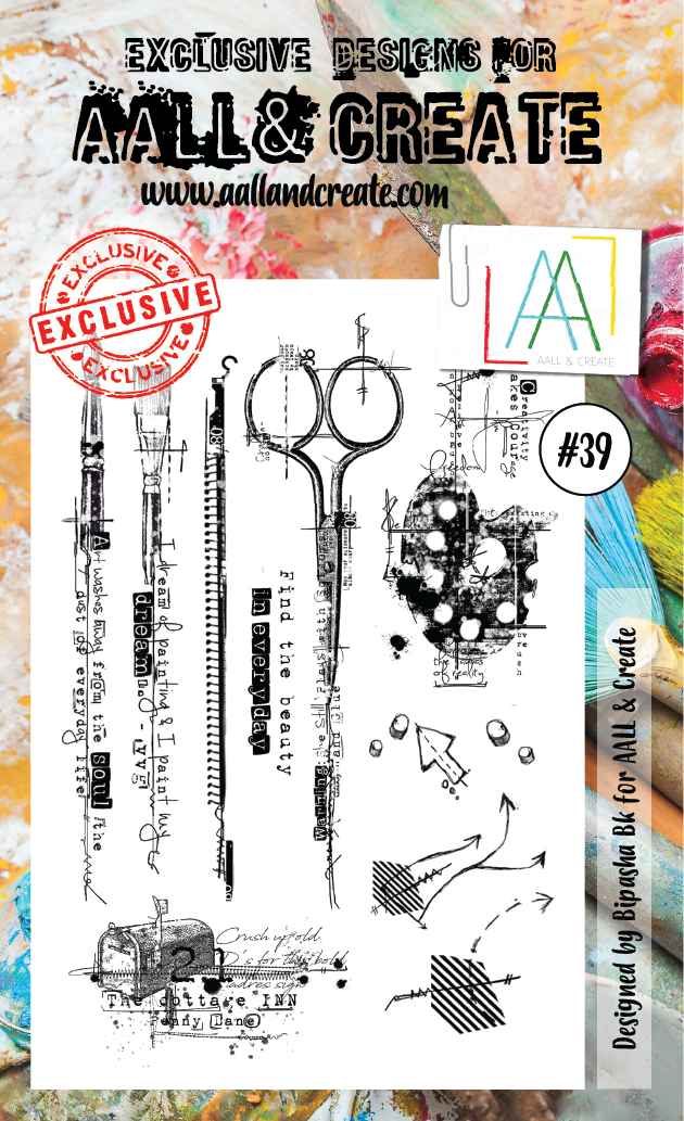 AALL & Create - A6 - Clear Stamps - 39 - Artist Tools