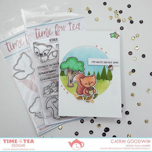 Time For Tea - Clear Stamp Set - Woodland Critters