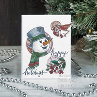 Creative Expressions - A6 - Clear Stamp Set - Designer Boutique - Snowy Wishes