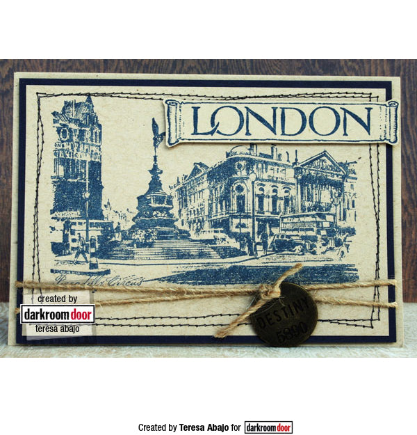 Darkroom Door - Rubber Stamp Set - London Vol 1