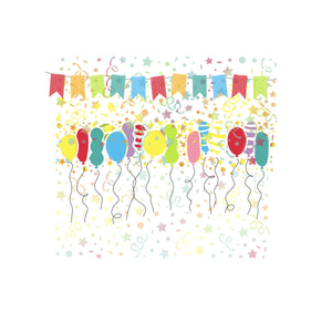Polkadoodles - Stencil - Celebration Background Stencil