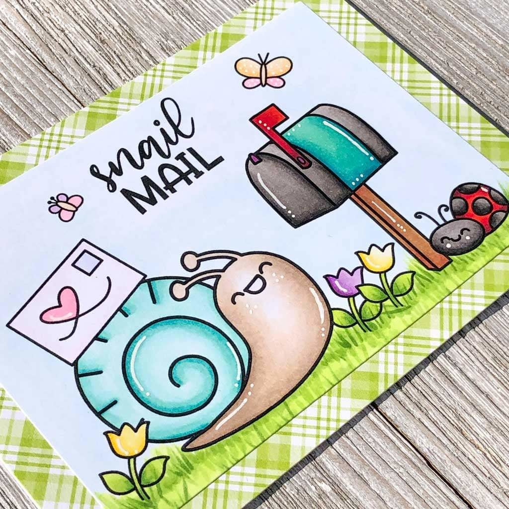Time For Tea - A6 - Clear Stamp Set - You've Got Mail