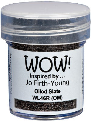 WOW! Embossing Powder - Oiled Slate - Jo Firth Young