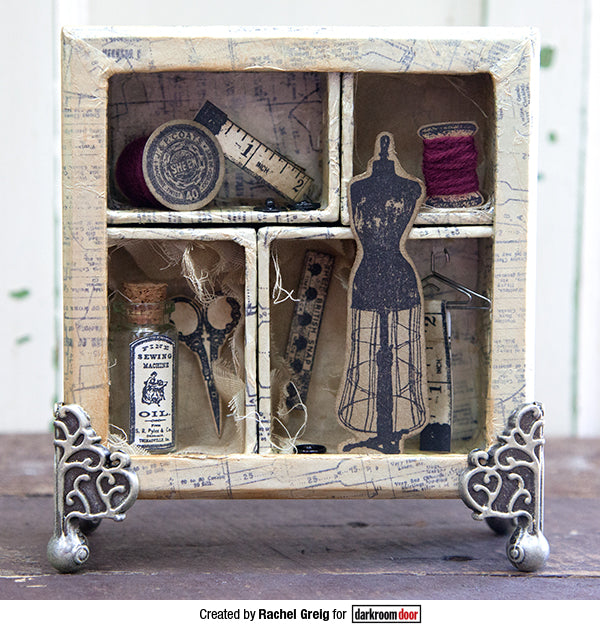 Darkroom Door - Rubber Stamp Set - Dressmaker