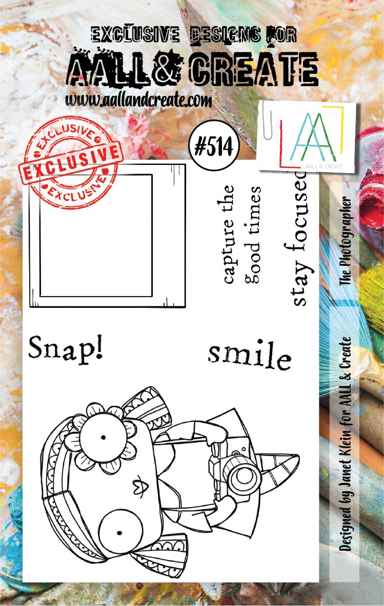 AALL & Create - A7 - Clear Stamps - 514 - Janet Klein - The Photographer