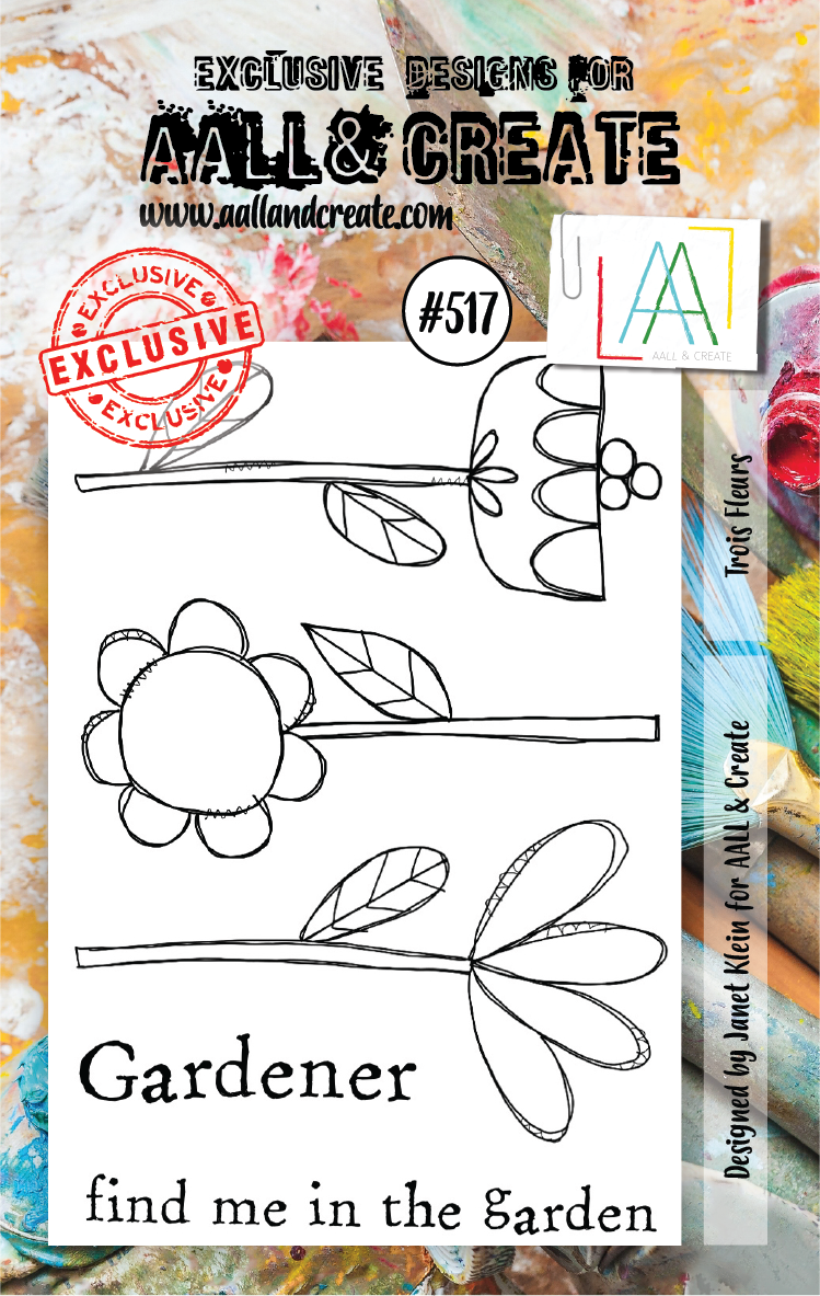 517 AALL & Create AALLtropolis Mix & Match Stamps Sets with Le Plume Markers  & Fusion Paint Brushes 