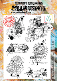 AALL & Create - A4 - Clear Stamps - 529 - In the Wild - Bipasha Bk
