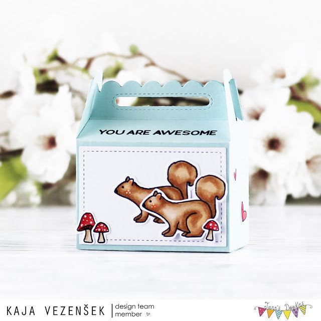 Jane's Doodles -  Clear Stamp Set - A6 - Bear Hugs