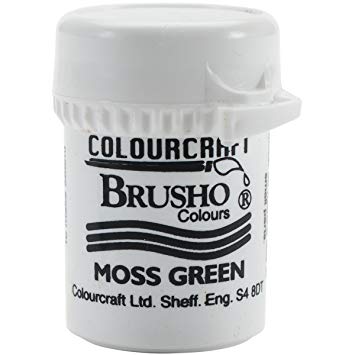 Colourcraft - Brusho Crystal Color - Moss Green