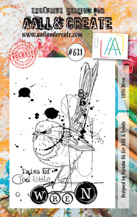 AALL & Create - A7 - Clear Stamps - 631 -  Bipasha Bk - Little Wren