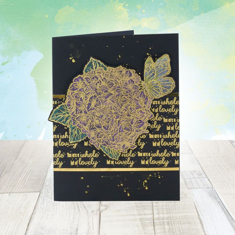 For the Love of Stamps - Clear Stamp Set - A6 - Sweet Hydrangea