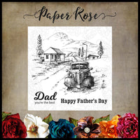 Paper Rose - On the Road - Clear Stamps
