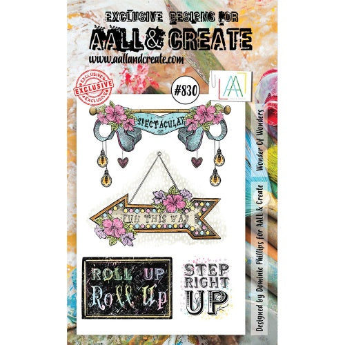 AALL & Create - A6 - Clear Stamps - 830 - Dominic Phillips - Wondering of Wonders