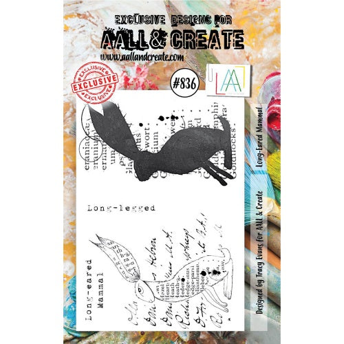 AALL & Create - Clear Stamp A7 size - Set #701 Beached Dee