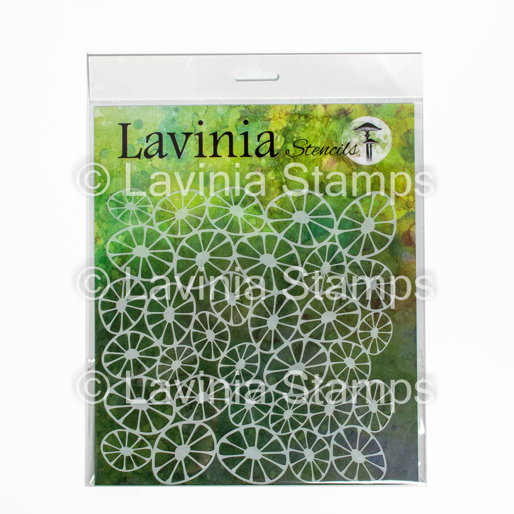 Lavinia - Stencil - 8x8 - Abstract
