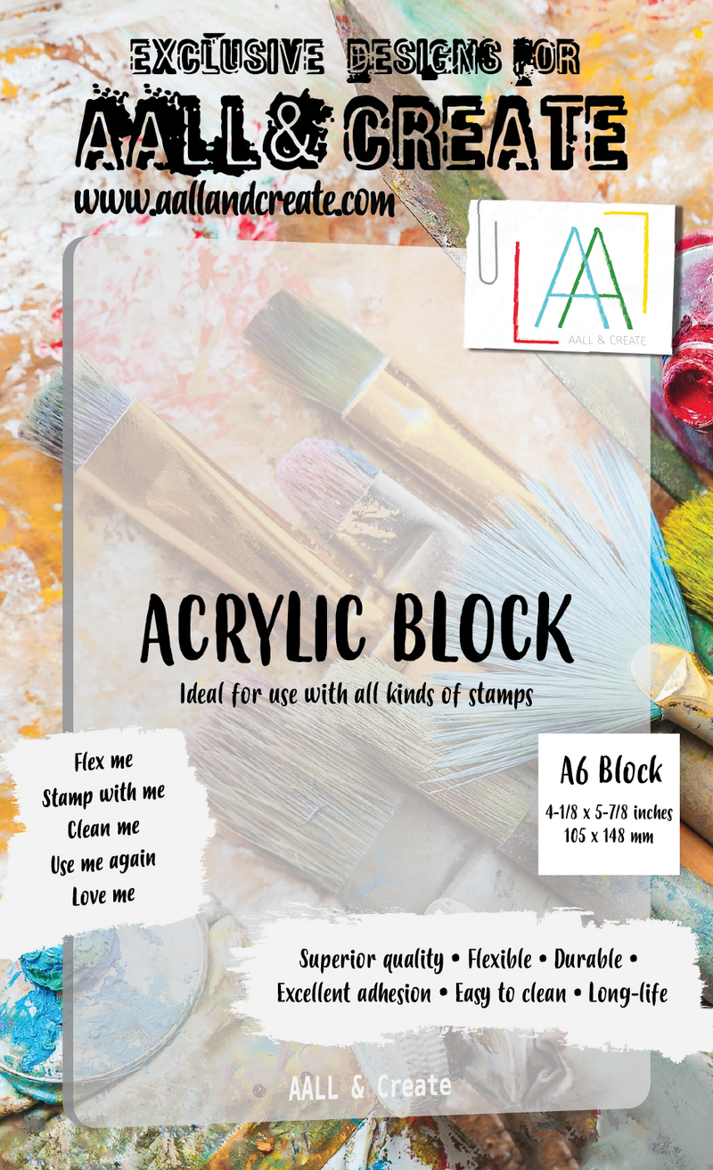 AALL & Create - A6 - Acrylic Block