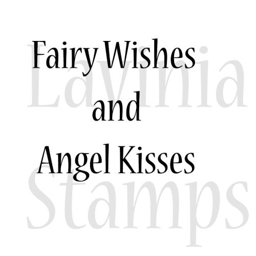 Lavinia - Clear Polymer Stamp - Fairy Wishes and Angel Kisses (retired) - LAV292