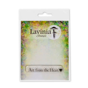 Lavinia - Clear Polymer Stamp - Sentiment - Art From the Heart