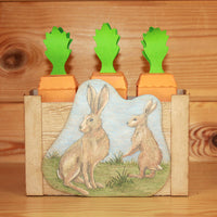 Hobby Art Stamps - Clear Polymer Stamp Set - A5 - Boxing Hares