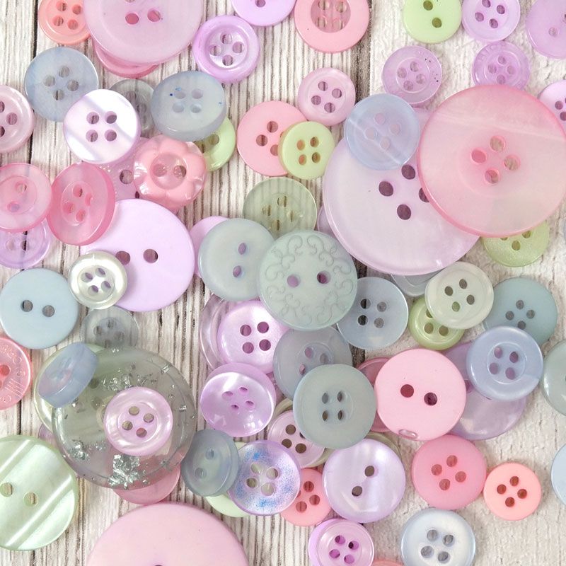Hunkydory - Button Assortment - Pastels