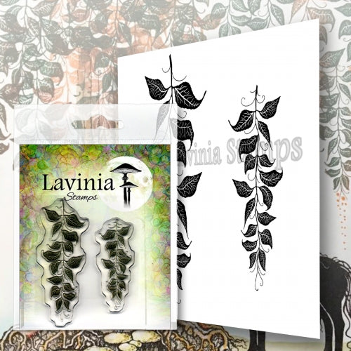 Lavinia - Berry Leaves - Clear Polymer Stamp