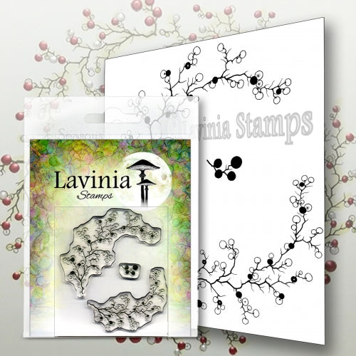 Lavinia - Berry Wreath - Clear Polymer Stamp