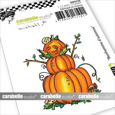 Carabelle Studio - Mini - Rubber Cling Stamp - Mistrahl - Autumn Guy