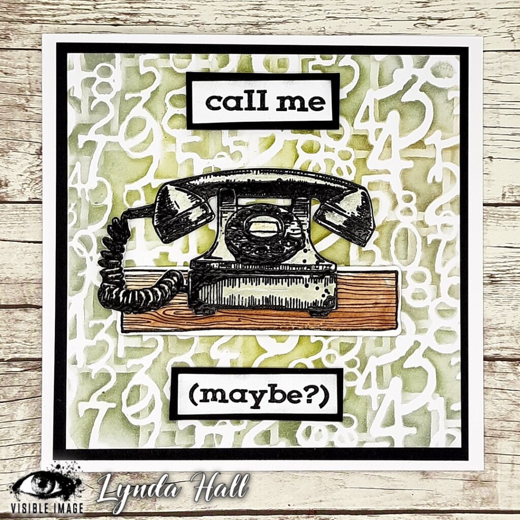 Visible Image - Clear Polymer Stamp Set - Call Me Maybe
